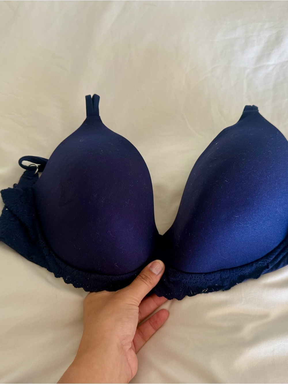 aerie Navy Blue Padded Push-Up Bra